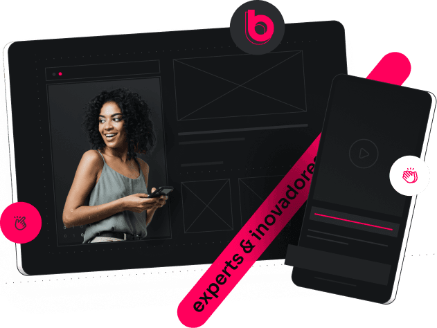 Dispositivos digitais com interfaces de produtos Branchit